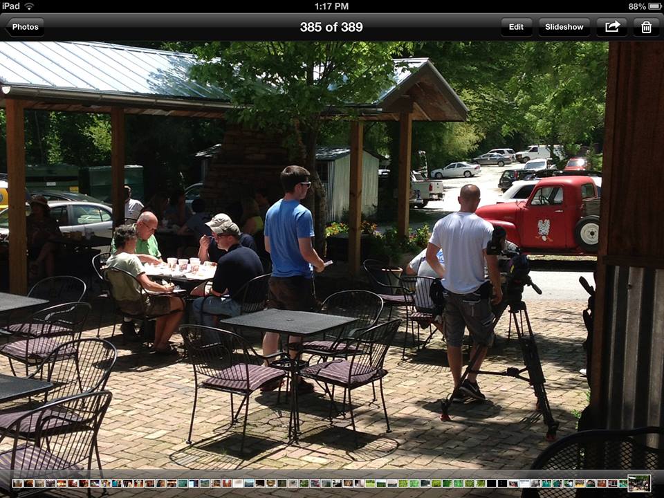 BBQ Pitmasters Show Visits Hubba Hubba Smokehouse in Flat Rock, NC